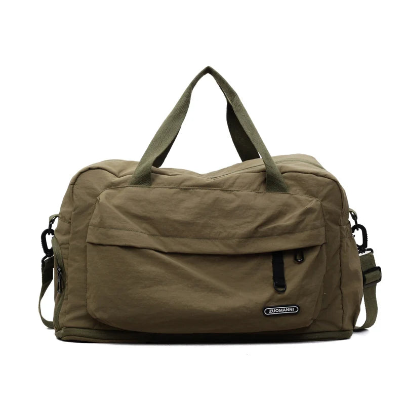 Duffel Bag Large Capacity Multiple Compartments Adjustable Strap