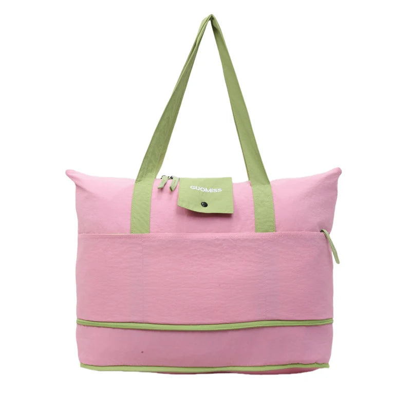 Duffel Bag Large Capacity & Multiple Pockets Adjustable Handles