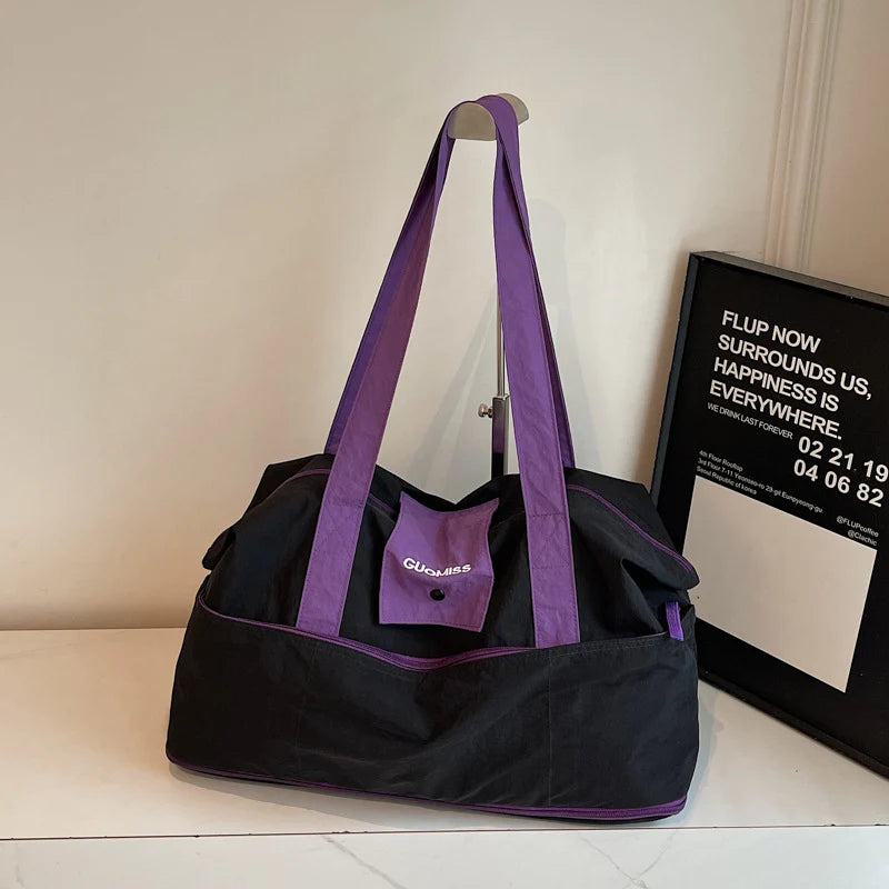 Duffel Bag Large Capacity & Multiple Pockets Adjustable Handles