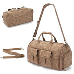 Duffel Bag Large Capacity Multiple Pockets Detachable Shoulder Strap