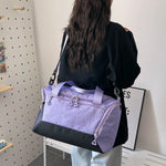 Duffel Bag Large Capacity Multiple Pockets & Removable Strap