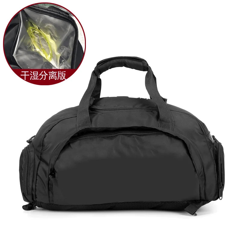 Duffel Bag Large Capacity & Multiple Pockets Weather-Resistant Fabric