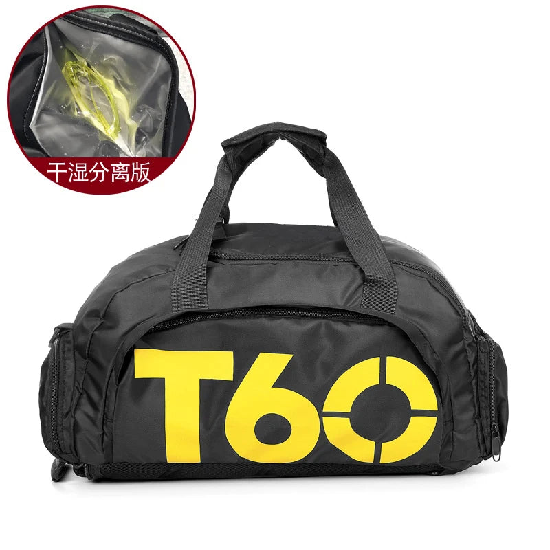 Duffel Bag Large Capacity & Multiple Pockets Weather-Resistant Fabric