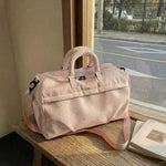 Duffel Bag Large Capacity Organized Compartments Padded Strap