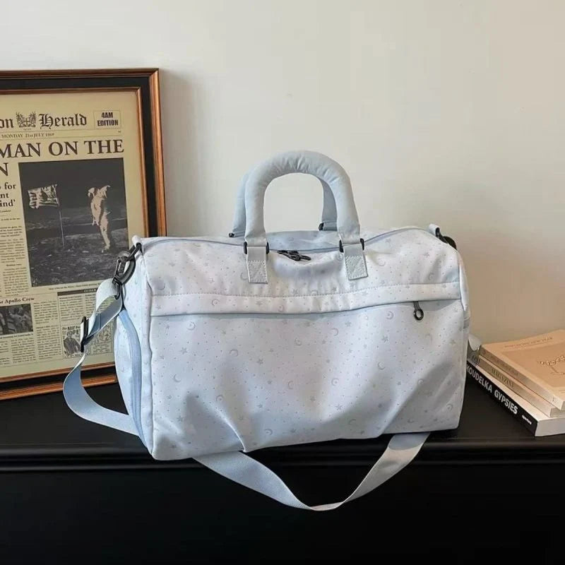 Duffel Bag Large Capacity Organized Compartments Padded Strap