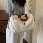Duffel Bag Large Capacity Padded Handle & Adjustable Strap