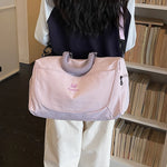Duffel Bag Large Capacity Padded Handle & Adjustable Strap