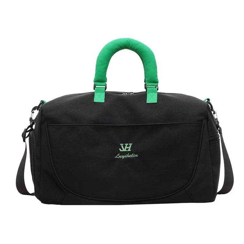 Duffel Bag Large Capacity Padded Handle & Adjustable Strap