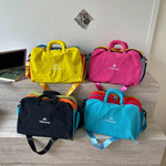 Duffel Bag Large Capacity Water-Resistant Dual Handles & Removable Strap