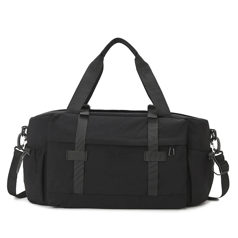 Duffel Bag Large Capacity Wear-Resistant Fabric & Multiple Pockets