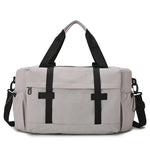 Duffel Bag Large Capacity Wear-Resistant Fabric & Multiple Pockets
