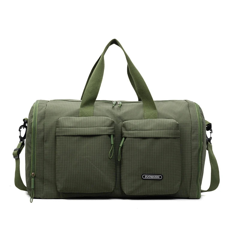 Duffel Bag Large Multi-Compartment Adjustable Strap