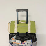 Duffel Bag Lightweight Durable Fabric Multiple Compartments & Detachable Strap