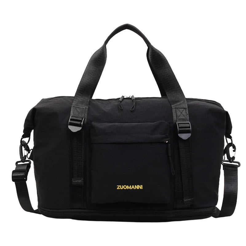 Duffel Bag Lightweight Durable Multiple Pockets & Adjustable Strap