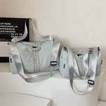 Duffel Bag Lightweight Multi-Compartment Adjustable Shoulder Strap