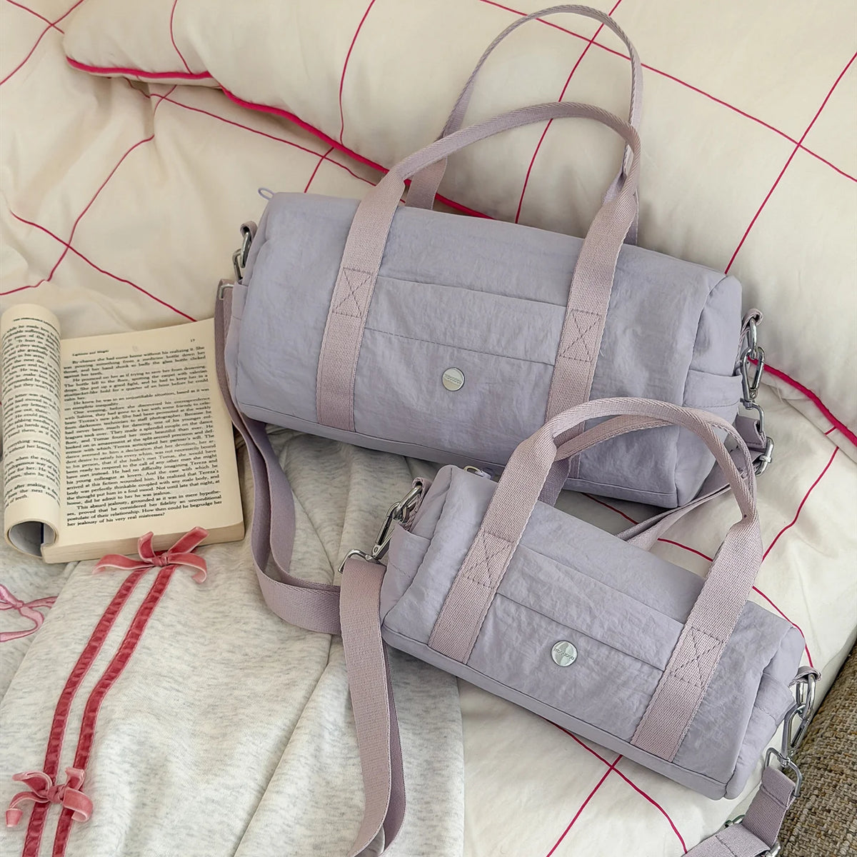 Duffel Bag Lightweight Spacious Adjustable Shoulder Strap