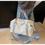 Duffel Bag Lightweight Spacious Zippered Pockets & Adjustable Strap