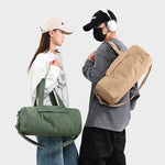 Duffel Bag Lightweight Water-Resistant Padded Handles & Adjustable Strap