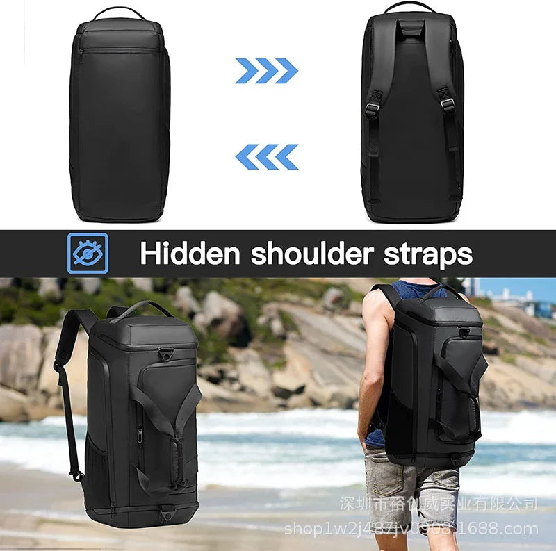Duffel Bag Multi-Compartment Weather-Resistant & Padded Straps