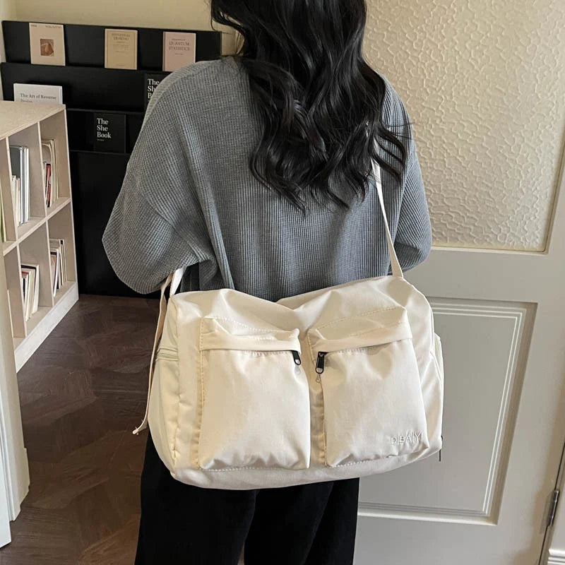 Duffel Bag Multi-Pocket Adjustable Padded Strap