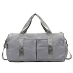 Duffel Bag Multi-Pocket & Shoe Compartment Water-Resistant Fabric