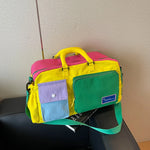 Duffel Bag Multi-Pocket Spacious Durable Fabric