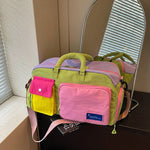 Duffel Bag Multi-Pocket Spacious Durable Fabric