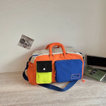 Duffel Bag Multi-Pocket Spacious Durable Fabric