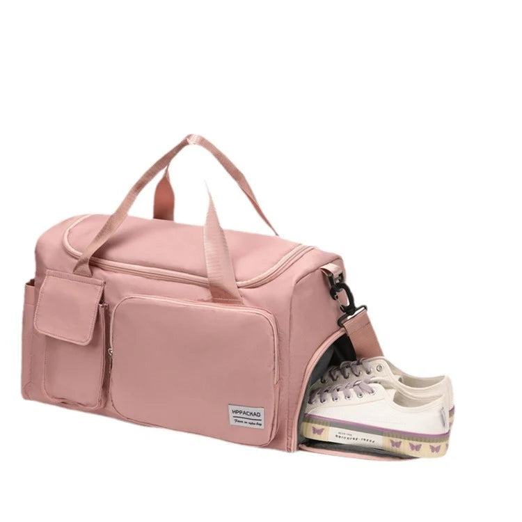 Duffel Bag Multi-Pocket Water-Resistant Adjustable Straps