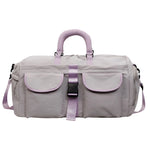 Duffel Bag Multi-Pocket Water-Resistant Padded Handles & Detachable Strap