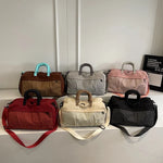 Duffel Bag Multiple Compartments Water-Resistant Padded Handles