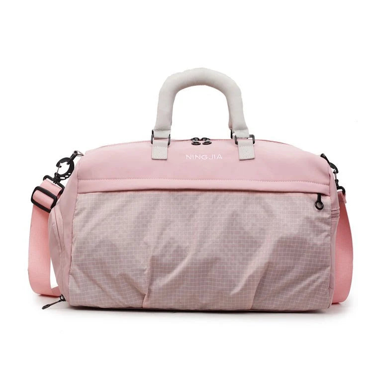 Duffel Bag Multiple Compartments Water-Resistant Padded Handles