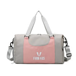 Duffel Bag Recycled Fabric Multiple Compartments & Padded Handles