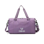Duffel Bag Recycled Fabric Multiple Compartments & Padded Handles