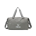 Duffel Bag Recycled Fabric Multiple Compartments & Padded Handles