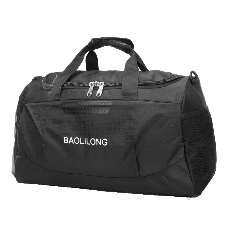 Duffel Bag Separate Shoe Compartment Durable Fabric