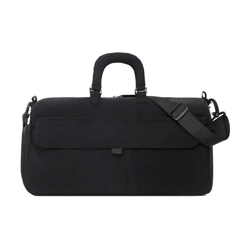 Duffel Bag Spacious Durable Fabric Multiple Pockets Detachable Strap