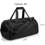 Duffel Bag Spacious Durable Multiple Pockets Padded Shoulder Strap