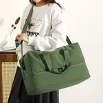 Duffel Bag Spacious Interior Multiple Compartments Durable Fabric