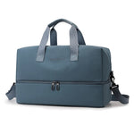 Duffel Bag Spacious Interior Multiple Compartments Durable Fabric