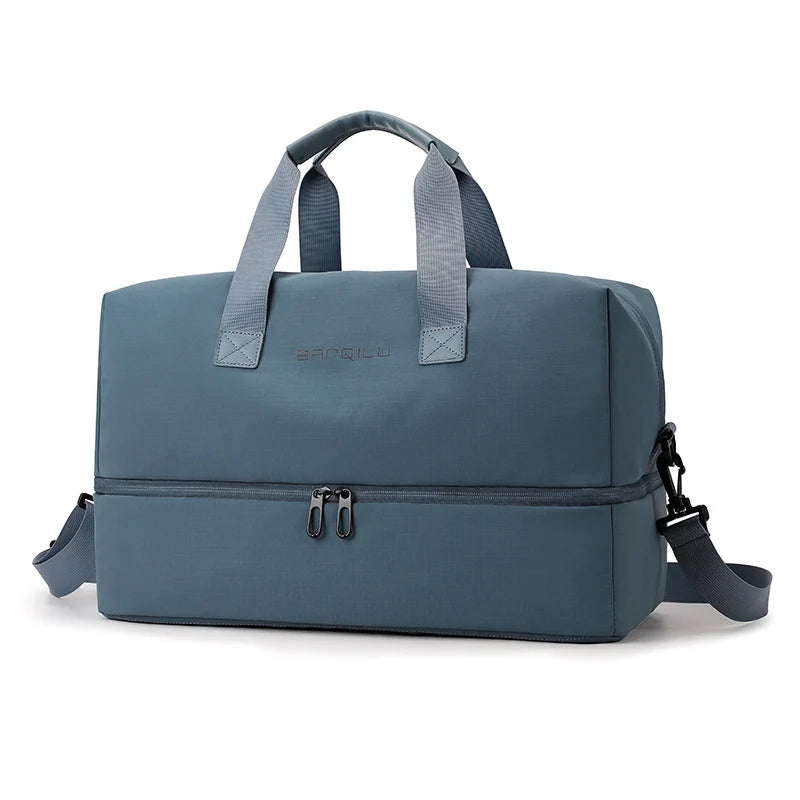 Duffel Bag Spacious Interior Multiple Compartments Durable Fabric