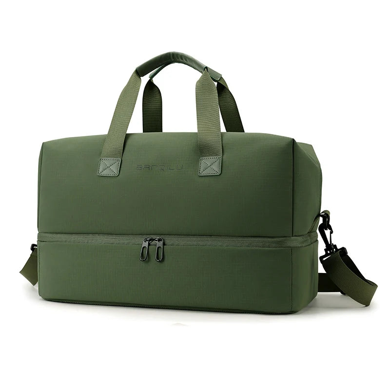 Duffel Bag Spacious Interior Multiple Compartments Durable Fabric