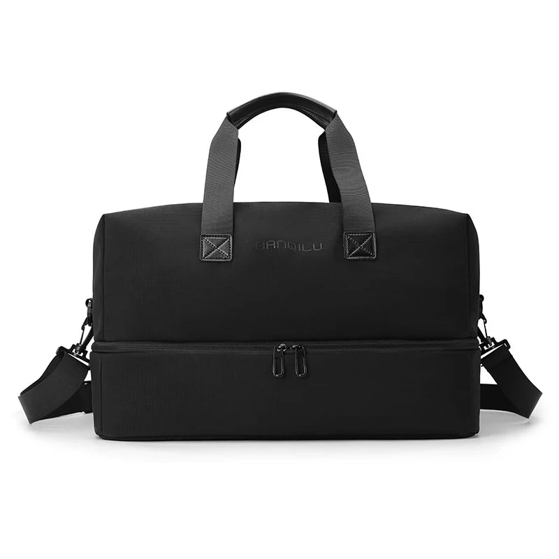 Duffel Bag Spacious Interior Multiple Compartments Durable Fabric
