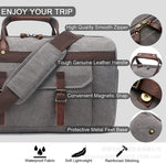 Duffel Bag Spacious Interior Multiple Pockets & Adjustable Strap