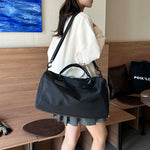 Duffel Bag Spacious Multi-Pocket Adjustable Strap