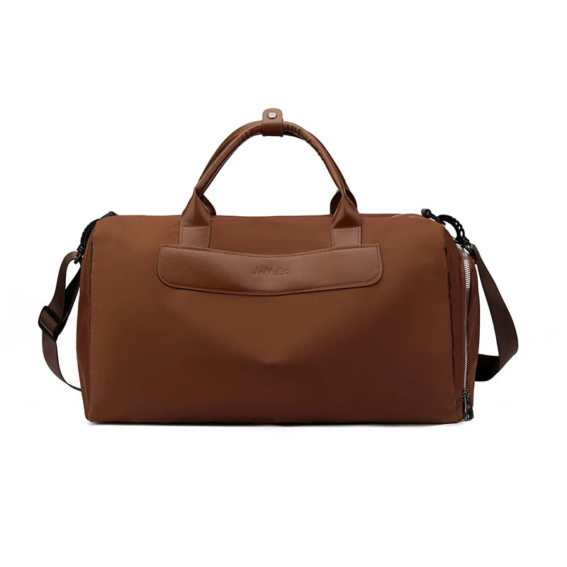 Duffel Bag Spacious Multi-Pocket Adjustable Strap