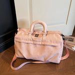 Duffel Bag Spacious Multi-Pocket Removable Shoulder Strap