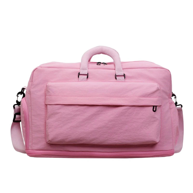 Duffel Bag Spacious Multiple Compartments & Adjustable Strap
