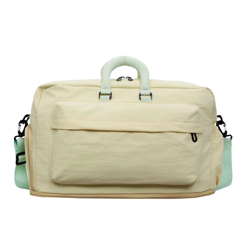 Duffel Bag Spacious Multiple Compartments & Adjustable Strap