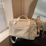 Duffel Bag Spacious Multiple Compartments & Adjustable Straps